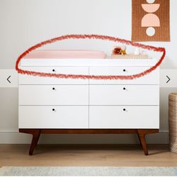 West elm Changing Table TOPPER ONLY 