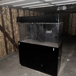 100 Gallon Acrylic Fish Tank With Stand And Lid 