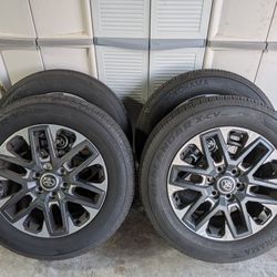 Toyota Tundra Wheels And Tires (Qty 4)