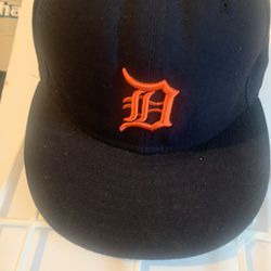 New Fitted Detroit Tigers 7 3/4 Hat