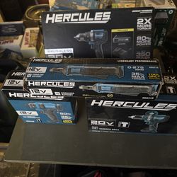 Hercules power tool package deal