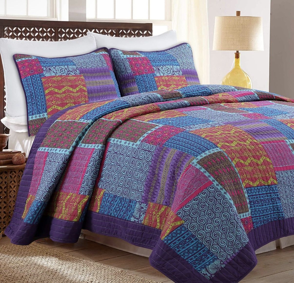 New King Size Quilt Set