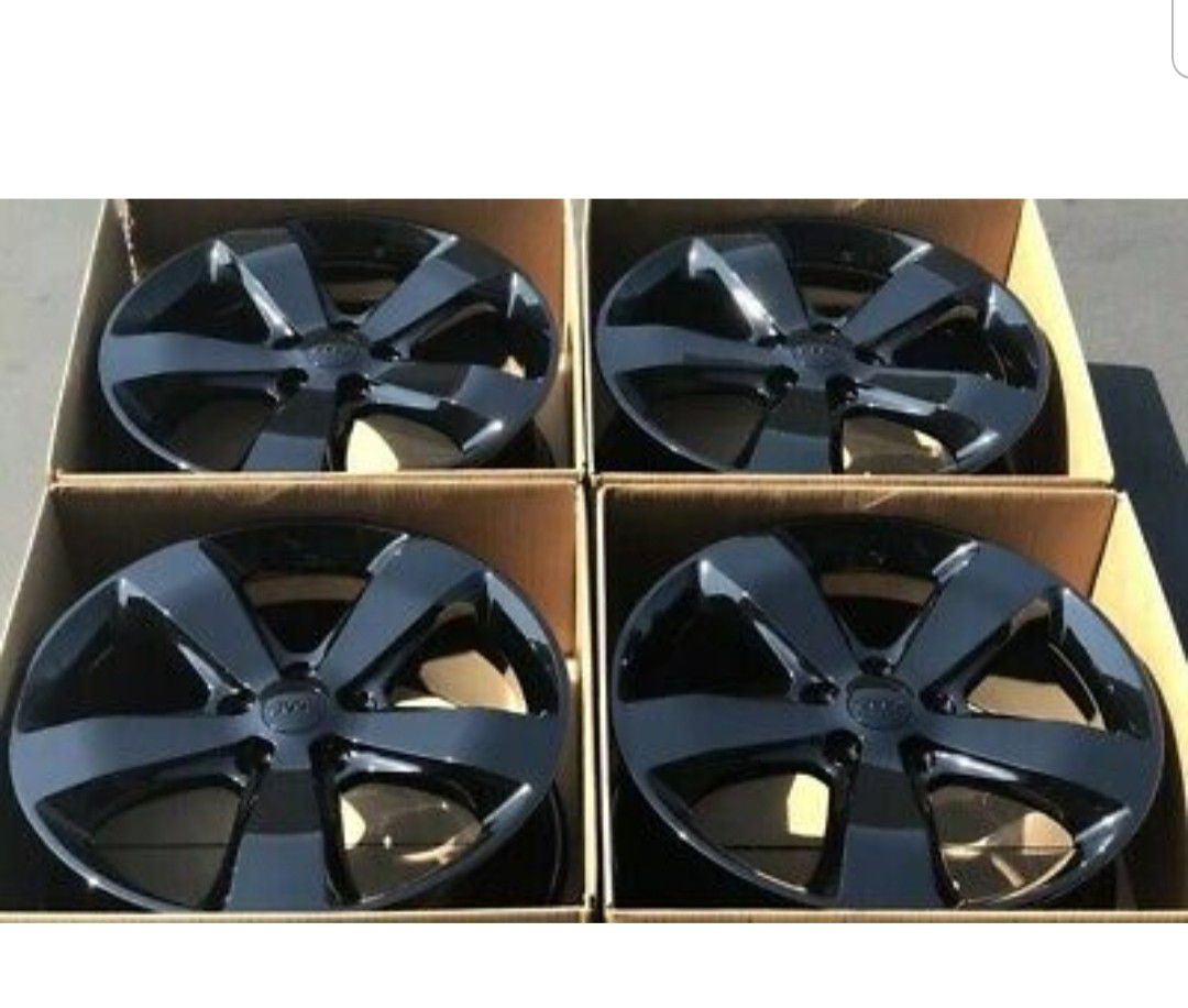 20” JEEP GRAND CHEROKEE 2014-2019 OEM 20" Factory Original Wheels Rims Black