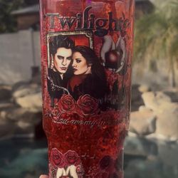 Twilight 40oz Snow Globe Tumbler