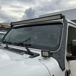 Light Bar With Brackets JL And JT Jeep