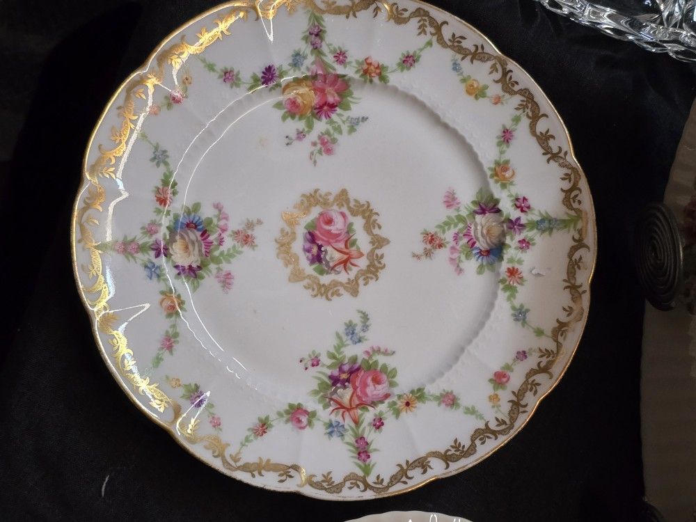 C. Ahrenfeldt Antique Salad Plates Set Of 6 