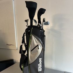 Wilson Complete Golf Club Set w/ Bag & Tees – Great Condition!