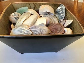 JJG Designs La Dolce Vita Red Earth Collection Soup Bowl 6.5” x 6.5” Kitchenware + Beach Seashells