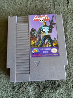 The Punisher NES Cartridge