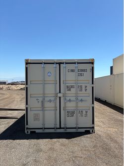 20 FOOT NEW 1-TRIP CONTAINER STD SHED,STORAGE,SHIPPING,CONEX