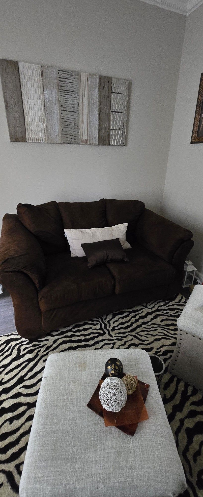 Love Seat With Extras 