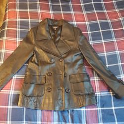 Bebe Leather Quilted Jacket✨Rare Find 💫