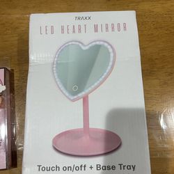 Heart shaped mirror $15