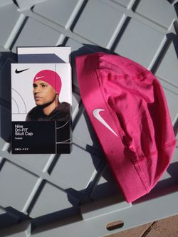 Nike Pro PINK Skull Cap OSFM DriFIT Unisex Sports Training Beanie Fast Dry NEW IN BOX