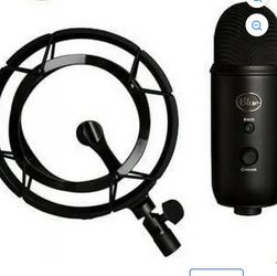 BLUE Podcast microphone