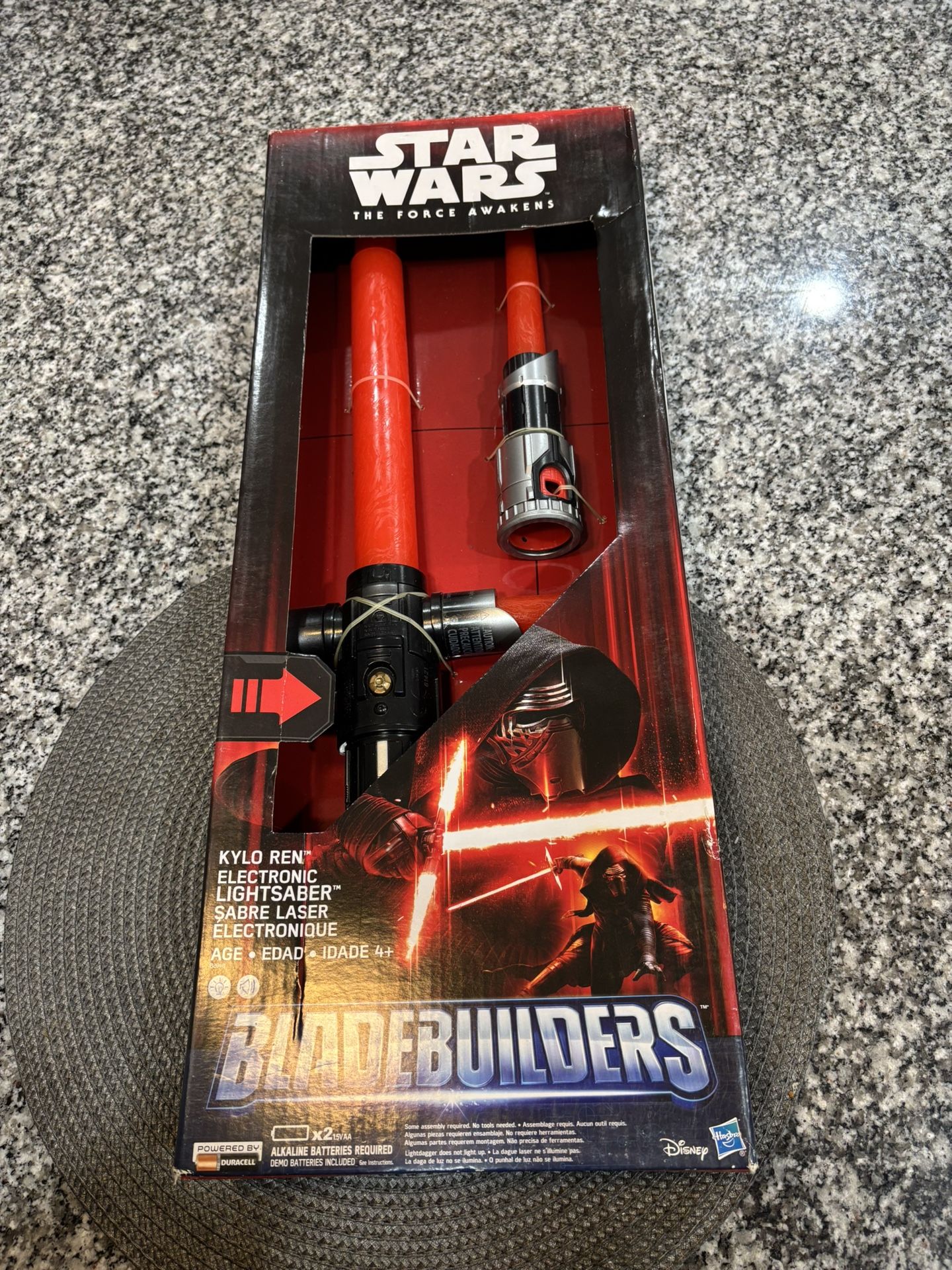 Star Wars Kylo Ren Bladebuilders Lightsaber — Electronic Toy