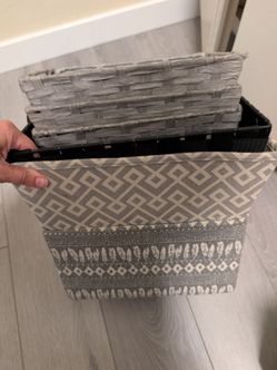 8 baskets 🧺 great for gifts or storage