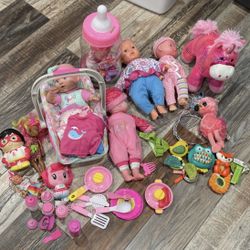 Baby Girls Toys Bundle 