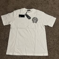 Chrome Hearts Horseshoe Logo Pocket T-Shirt 'White'