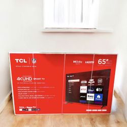 HD359 65” TCL smart 4k led Uhd tv