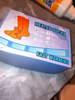 Self heating socks