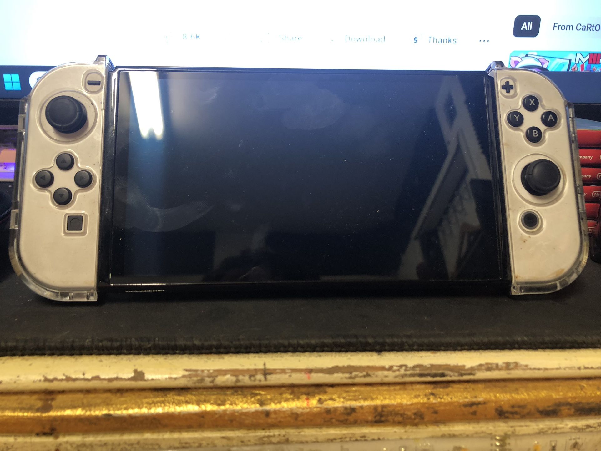Nintendo Switch OLED with 26 Games- Barely Used