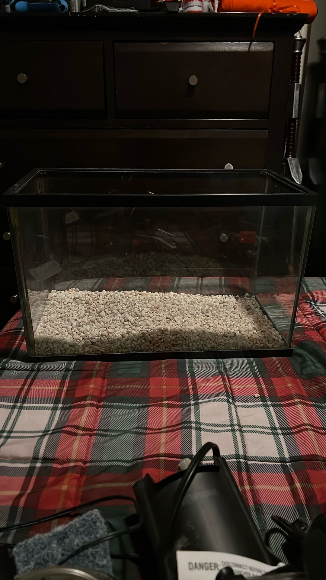 5 Gallon Fish Tank And Accessories
