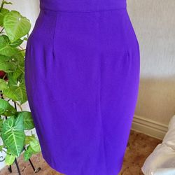 Purple Pencil Skirt 8