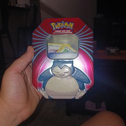Pokemon Tin Box With Cards [No Packs]