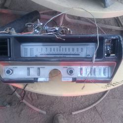 1968 Buick Skylark Dash With Wiring Harness No Ac Control 