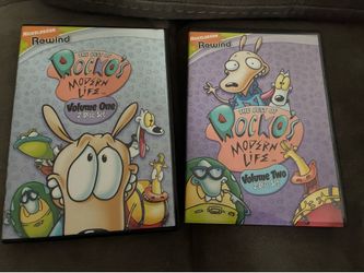 The best of Rocko’s Modern Life Volume 1 and 2 DVDs