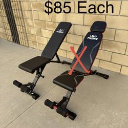 NEW FLYBIRD Adjustable Foldable Workout Weight Bench **$85 Each**