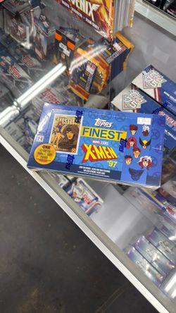 Topps Finest Marvel Studios X-Men ’97 Hobby Box — $170  Brand-new and factory sealed!  ✨ 1 Refractor parallel card per box 🔥 Look for Bronze, Silver 