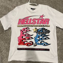 Hellstar White Shirt