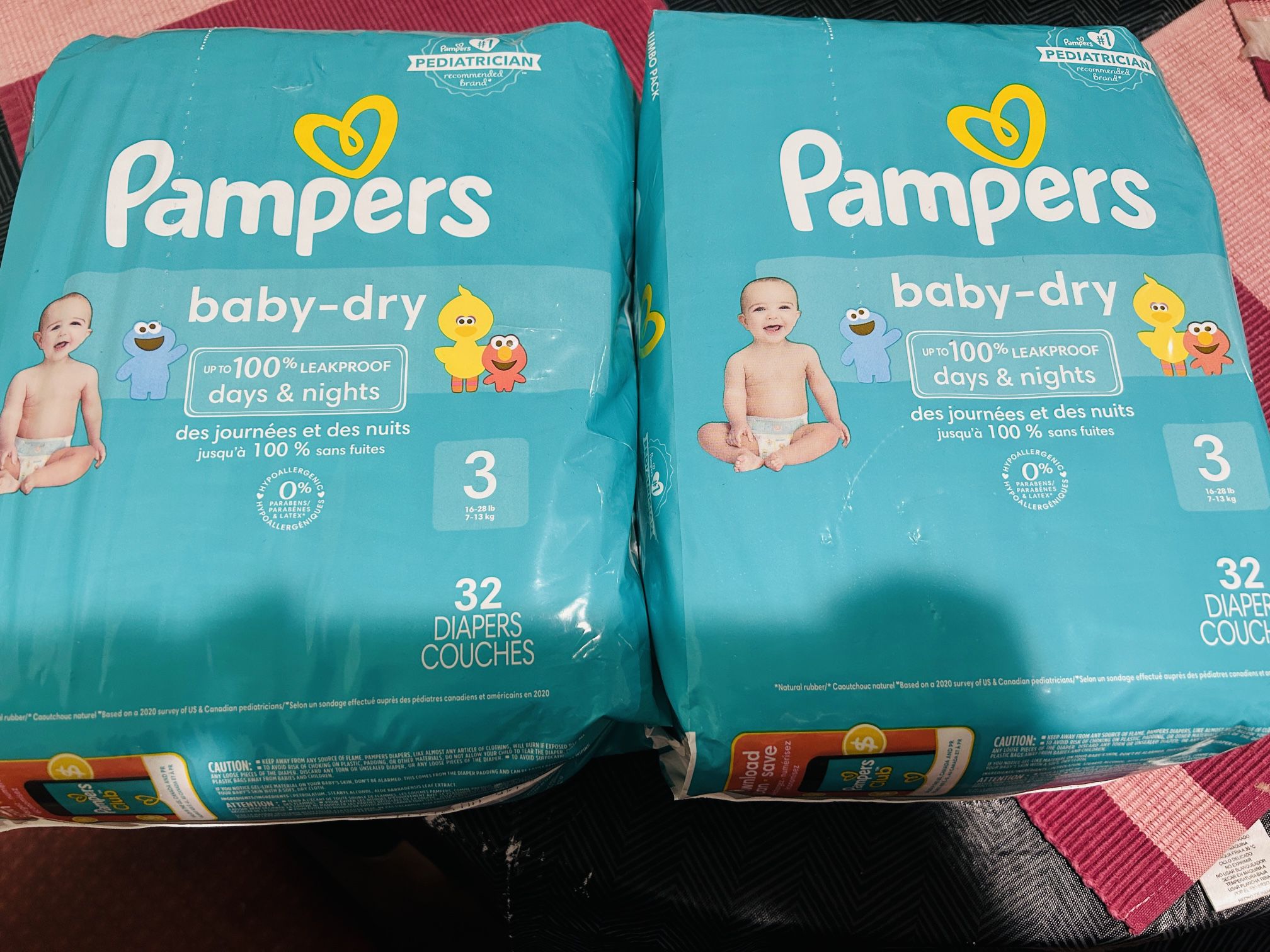 Diaper Pampers Size 3