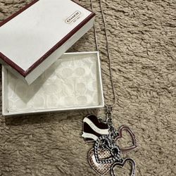 Coach Necklace With Box