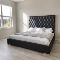 Bed Frame Black New