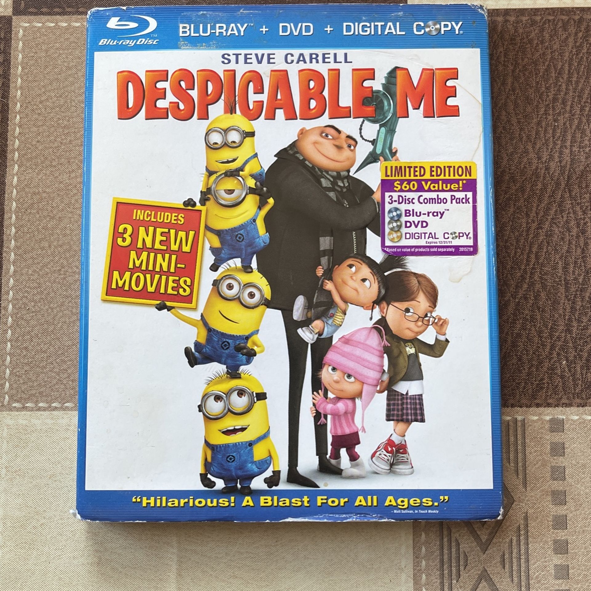 Despicable Me DVD & Blu-Ray