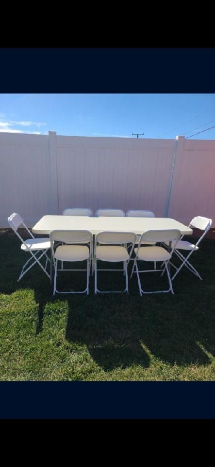 Party Chairs And Tables