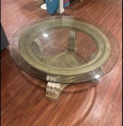 Glass table