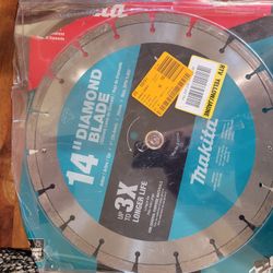 Makita 14 in. Diamond Blade, Segmented, General Purpose
