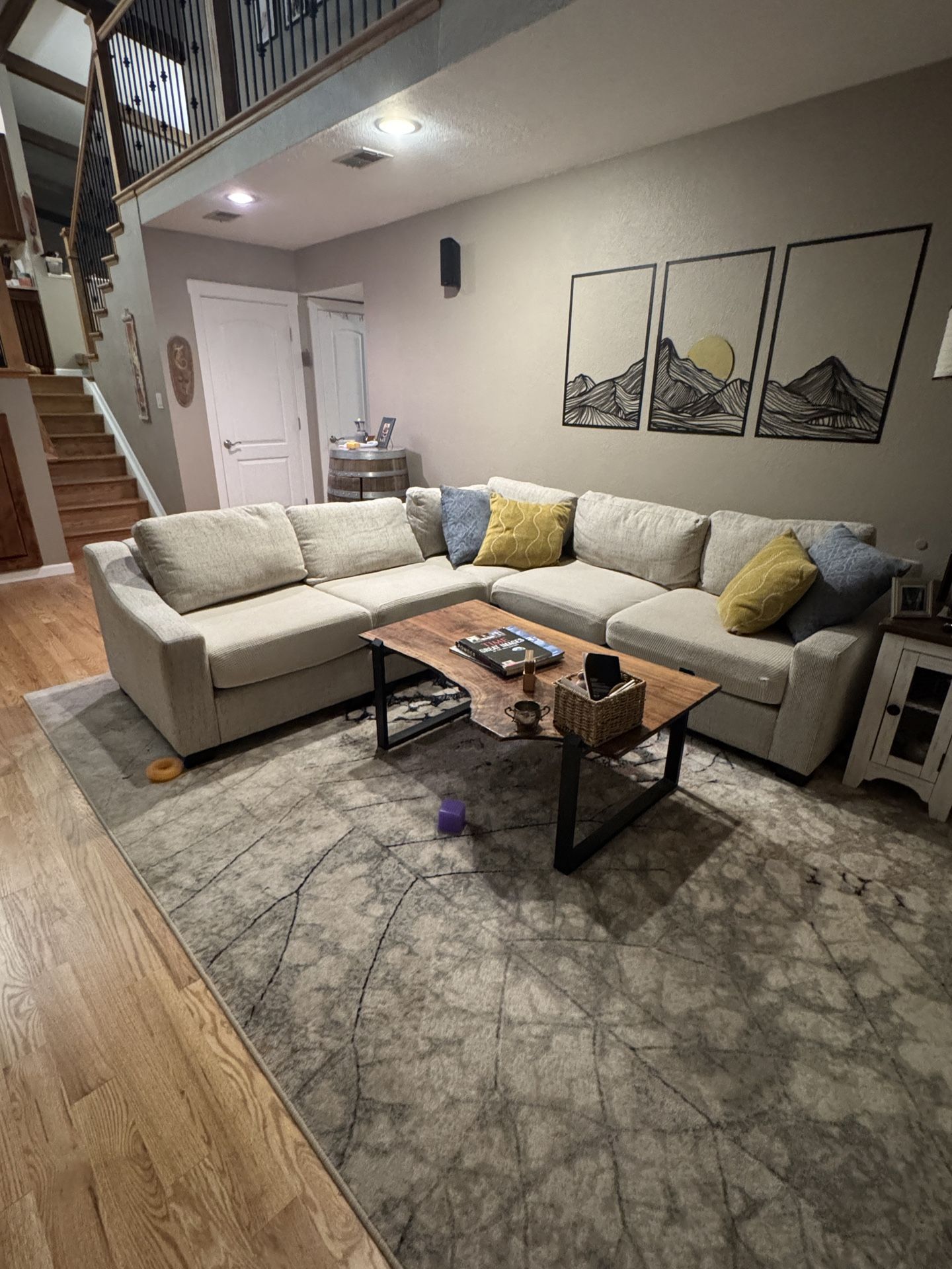 Like-new Sectional Couch from World Market