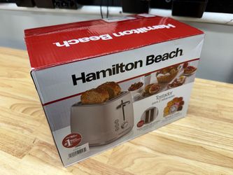 Hamilton Beach 2 Slice Toaster New