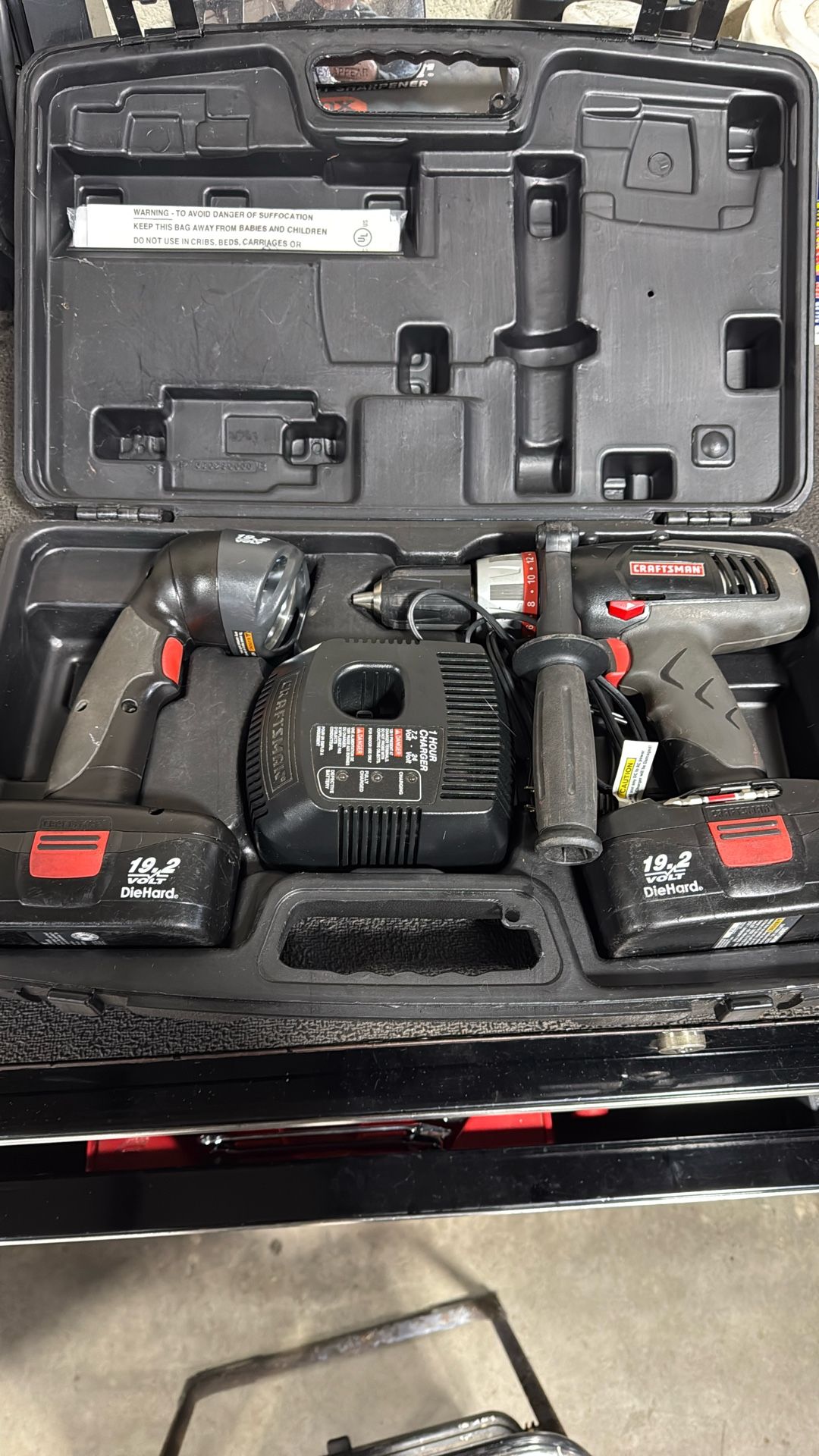 Craftsman Drill And Light Kit