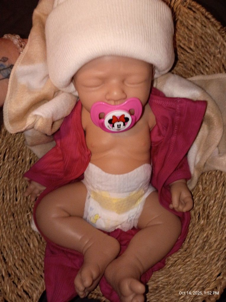 Beautiful Realistic Full Body Silicone Baby Girl