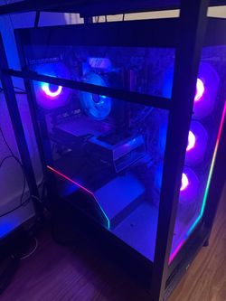 Custom Gaming PC with XFX Radeon 9060 GPU and RGB Lighting AM4
