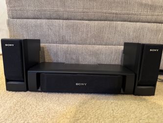 Sony 3-Piece Home Theater Speaker Set SS-CN150 Center & 2 SS-V150 Surround Sound