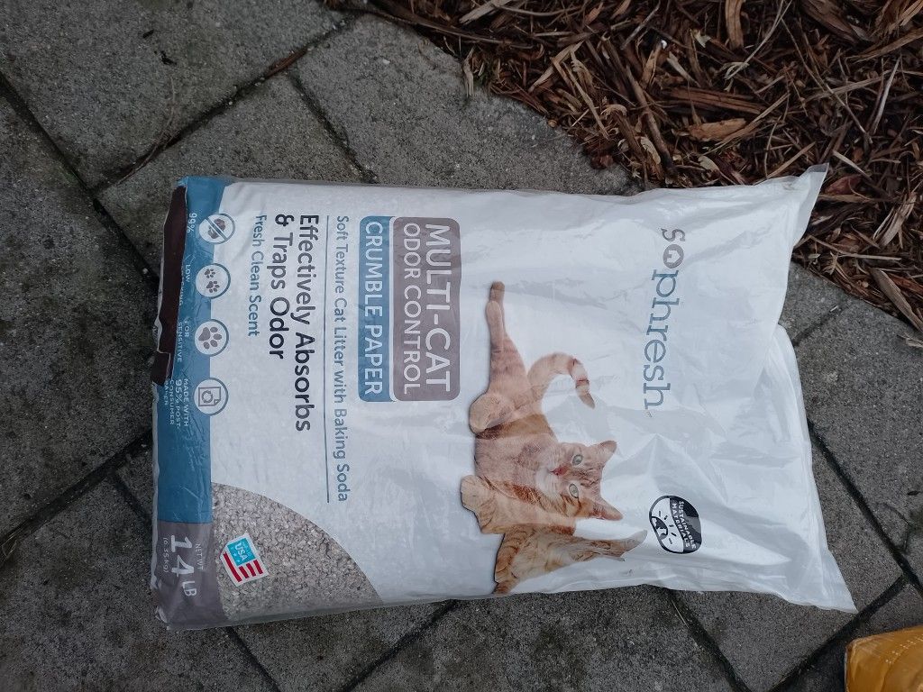 Paper Cat Litter