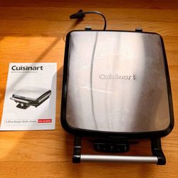 Cuisinart 4 Slice Belgian Waffle Maker