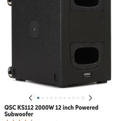 Qsc Subwoofer